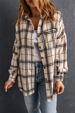 Emily Oversized Plaid Pattern Shacket