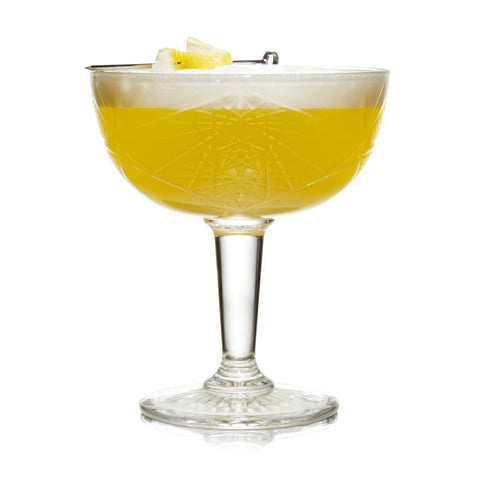 Libbey Hobstar Coupe Cocktail Beverage Drinking Glasses, 8.5 ounce, Set of 4 in - Beverageware photo