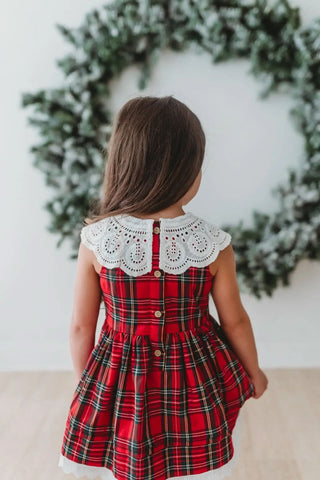 *PREORDER* Christmas Tartan Jumper in - Dresses photo