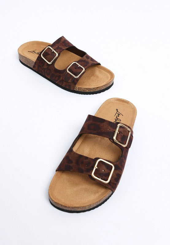 London Rag Gloriosa The Double Strap Slide Sandals in - photo