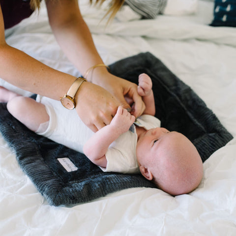 Saranoni Lush Mini Blankets in Charcoal - photo