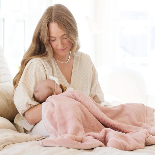 LUSH RECEIVING BLANKETS in Ballet Slipper - Receiving Blanket photo