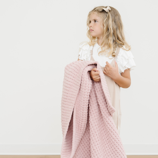 Saranoni Waffle Knit Toddler Blankets in - photo