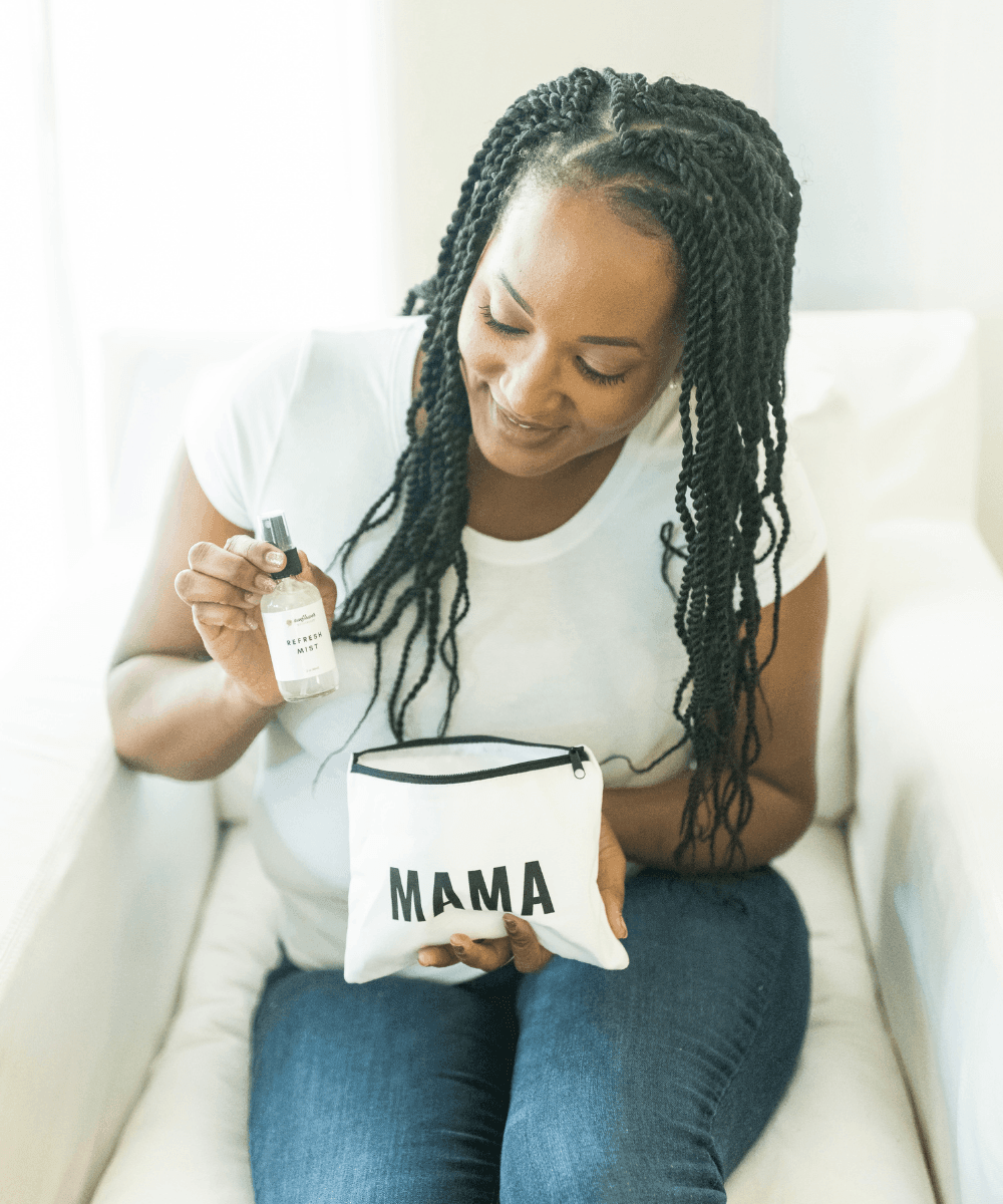 Self Care Mama Pouch Bundle in - Bath & Body Gift Set photo