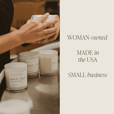 Coastal Lemon Soy Candle - White Jar - 11 oz
