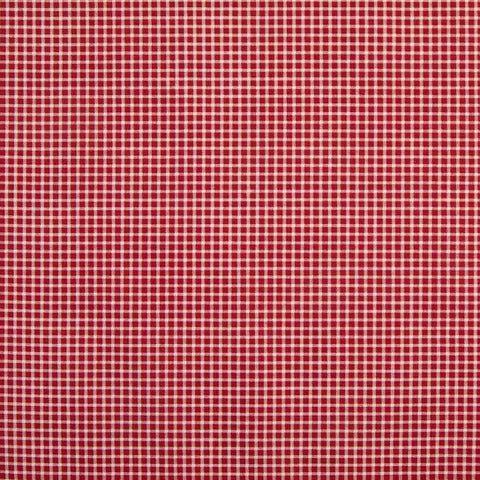 Red White Gingham Crib Sheet