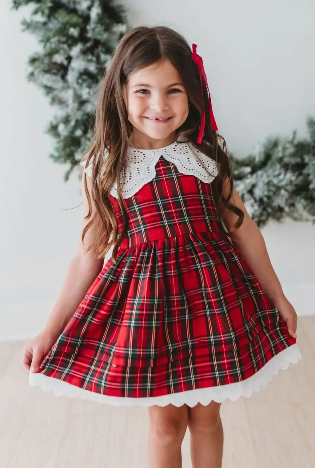 *PREORDER* Christmas Tartan Jumper in - Dresses photo