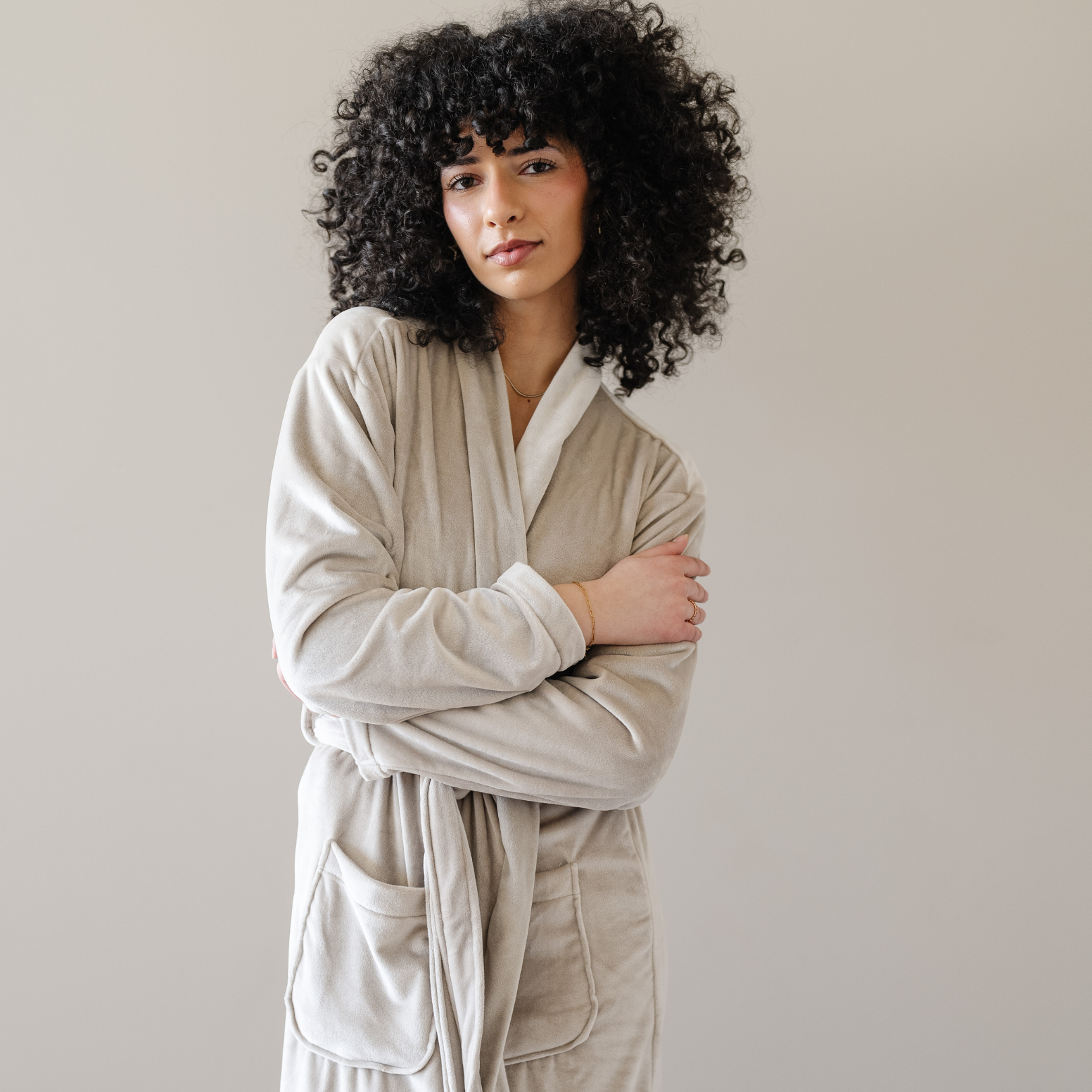 Saranoni Minky Stretch Luxe Robes in - photo
