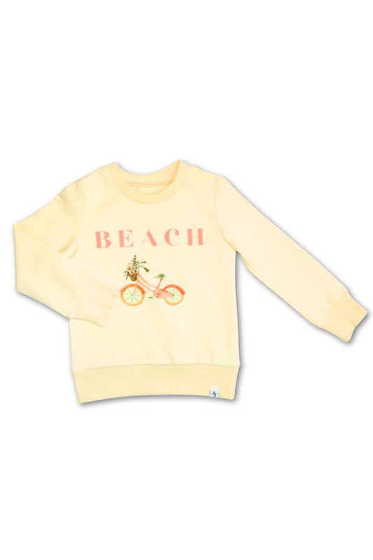 Girl's Sweatshirt ~ Beach Bike in - T-Shirt photo