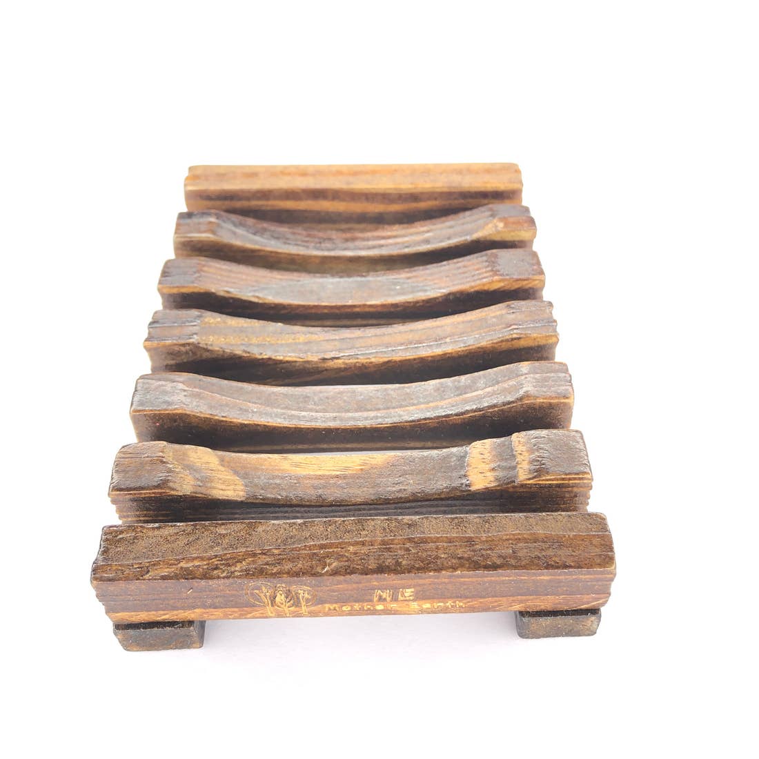 Healing Organic Facial Bar / Frankincense and Myrrh / Turmeric / Organic Face Wash / Organic Facial Cleanser / Face Cleanser / Cleansing Bar - Healing Organic Facial Bar + Stained Wood Bamboo Soap Dish