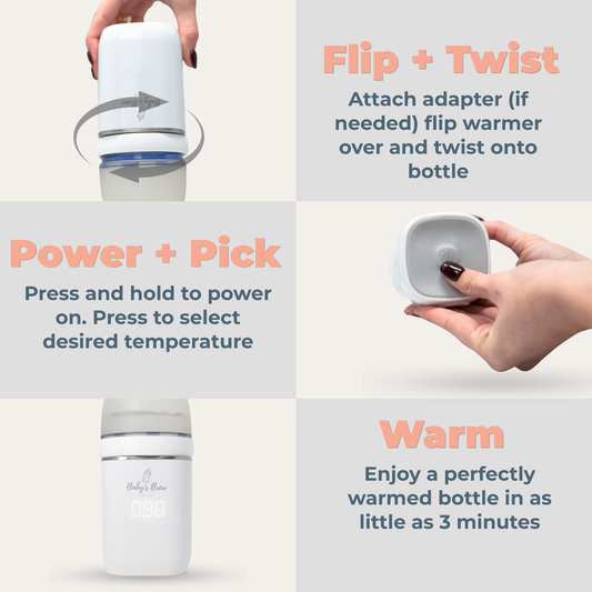 3.0 Portable Bottle Warmer Pro-The Baby's Brew in - Portable Bottle Warmer photo
