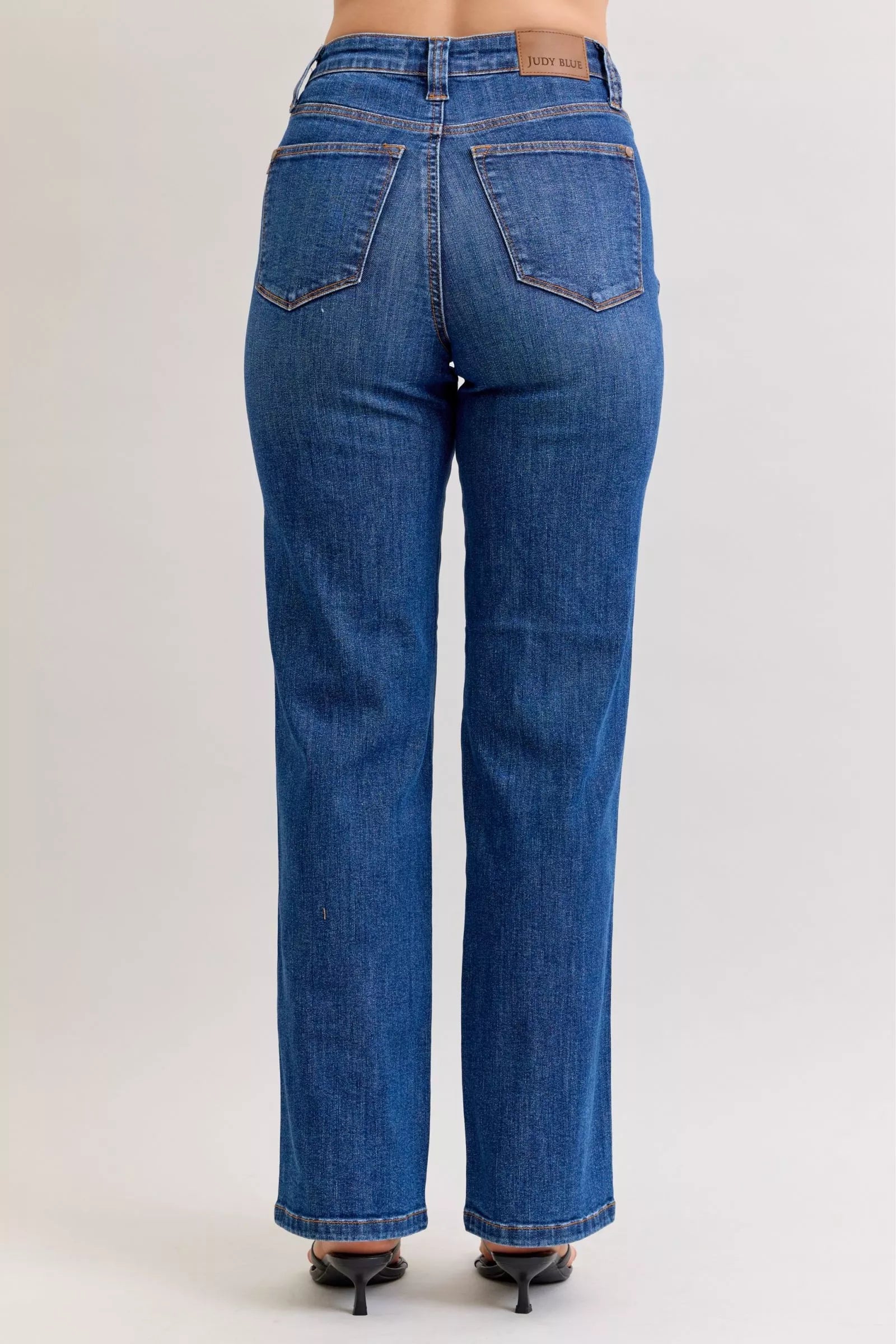 Judy Blue High Waist Tummy Control Straight Jeans in - photo