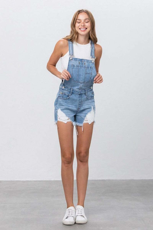 INSANE GENE Overall Shorts in - Shorts photo