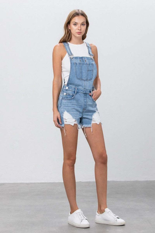 INSANE GENE Overall Shorts in - Shorts photo