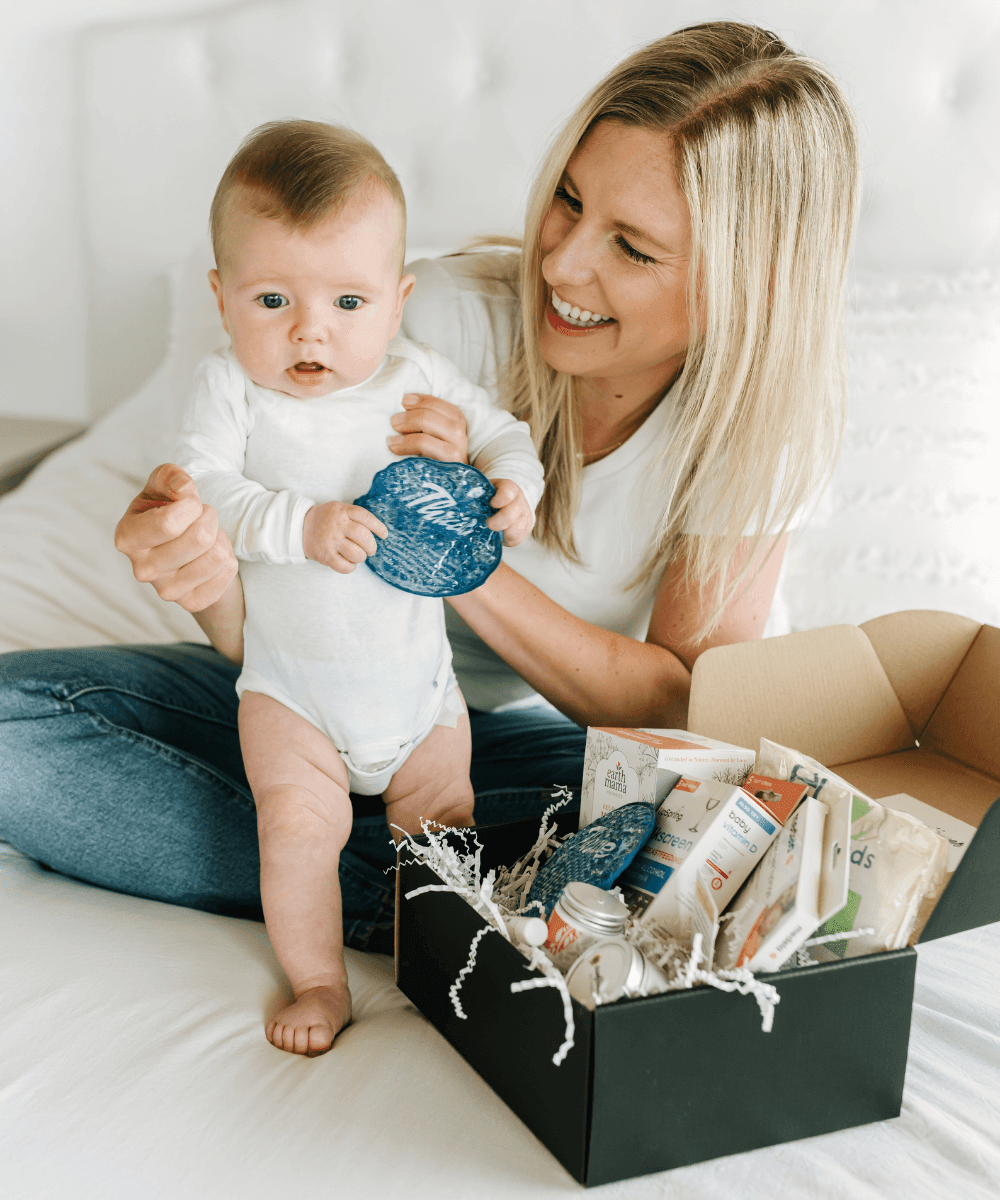 Sunflower Motherhood Breastfeeding Box in - Postpartum Gift photo