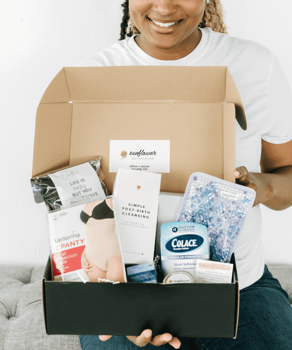 Sunflower Motherhood Deluxe C-Section Recovery Box