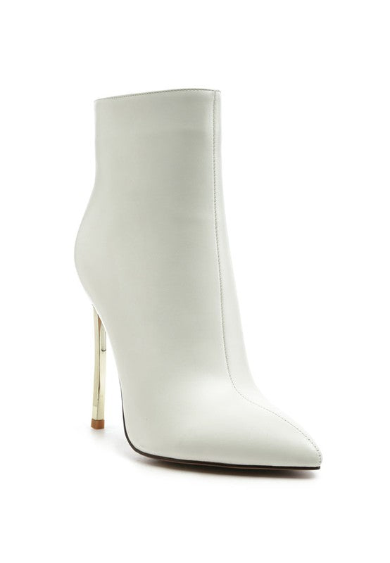 Siren Bootie in White 10 - photo
