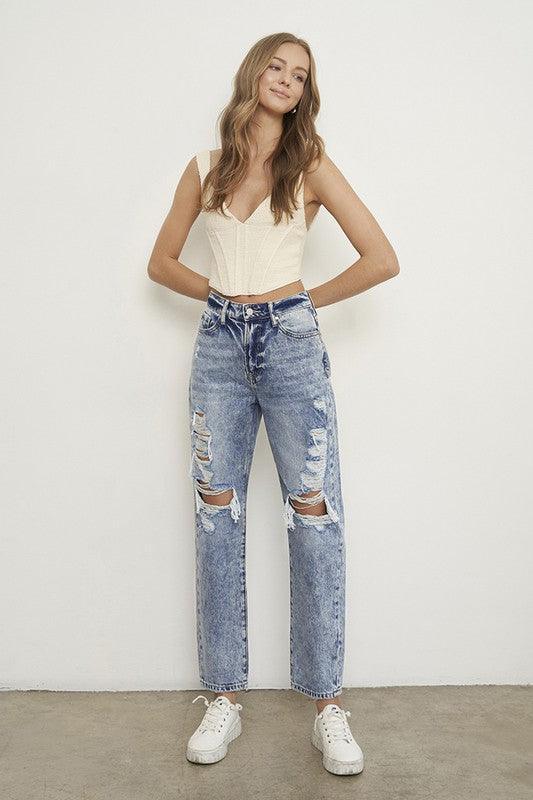 Insane Gene Slim Boyfriend Jeans