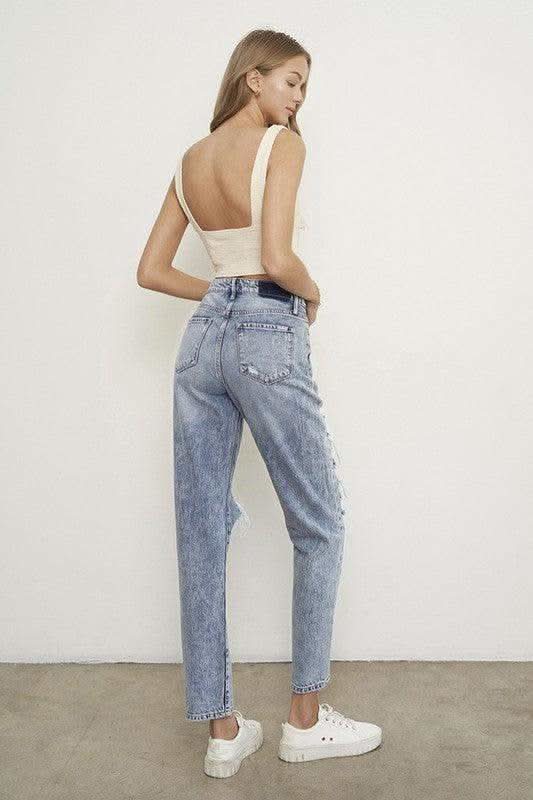 Insane Gene Slim Boyfriend Jeans - SwagglyLife Home & Fashion