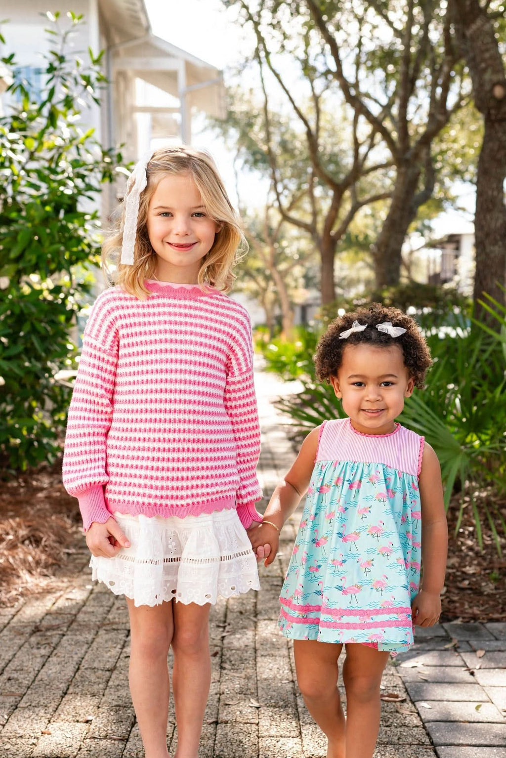 Elle Tunic Set ~ Pink Paradise - SwagglyLife Home & Fashion