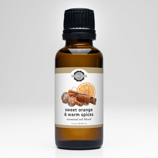 Sweet Orange & Warm Spices Essential Oil Blend -
