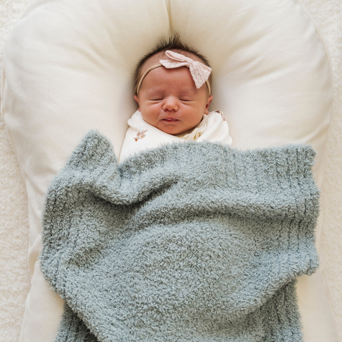 BAMBONI® MINI BLANKETS in Surf - photo