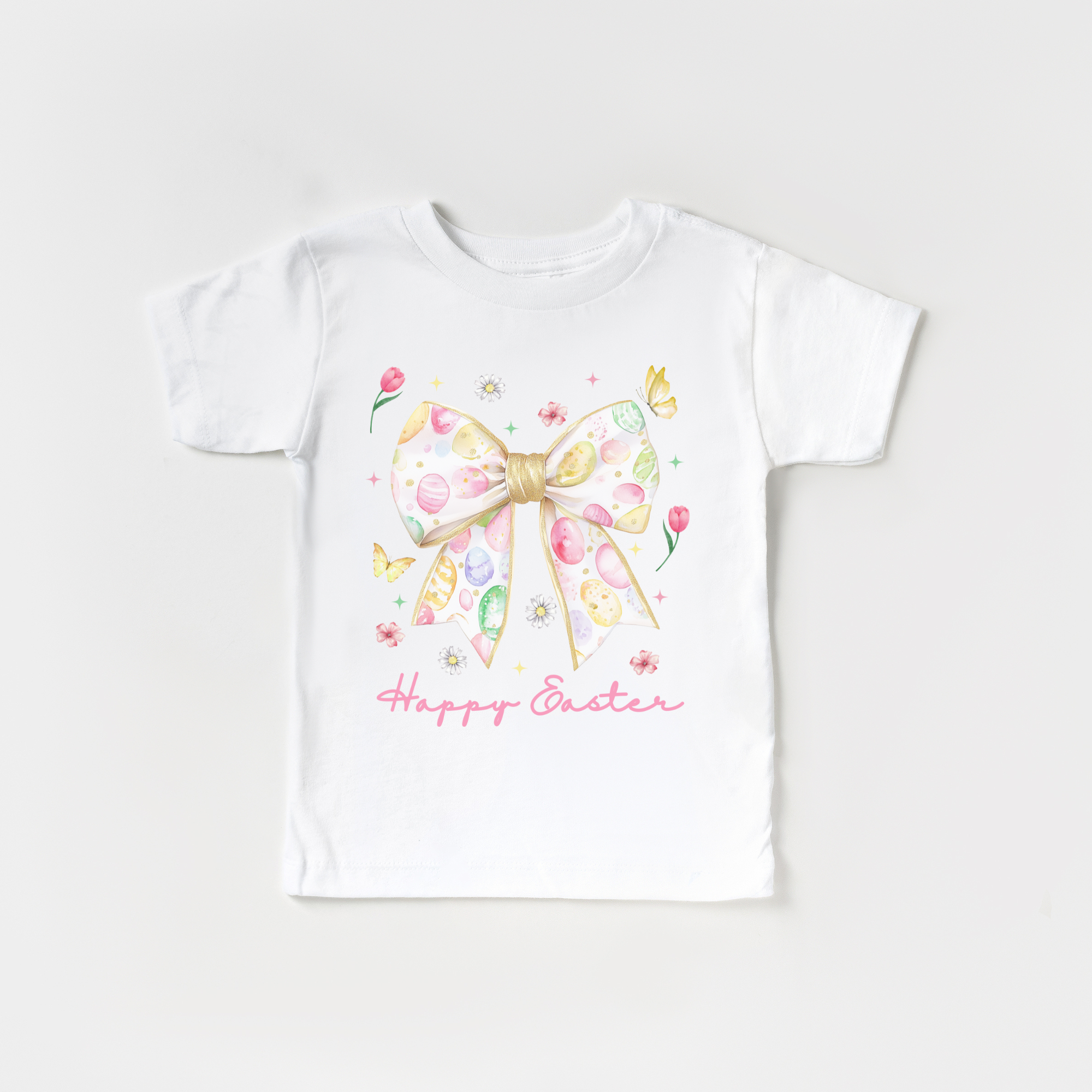 Happy Easter Coquette Bow in - photo