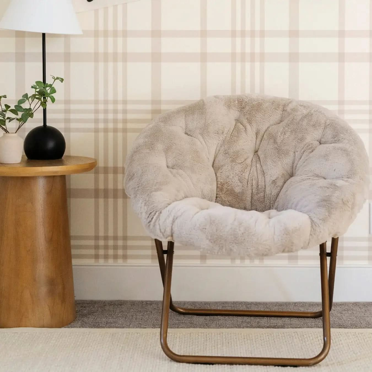 SAUCER CHAIR - Buff