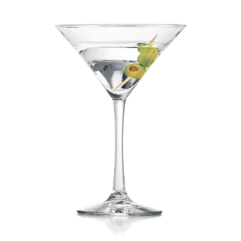 Libbey Entertaining Essentials Martini Glasses, 8 ounce, Set of 6 -