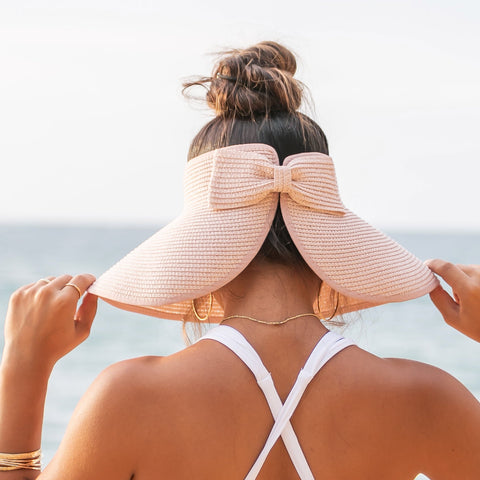 Foldable Wide Brim Bow Visor in - Sun Visor photo