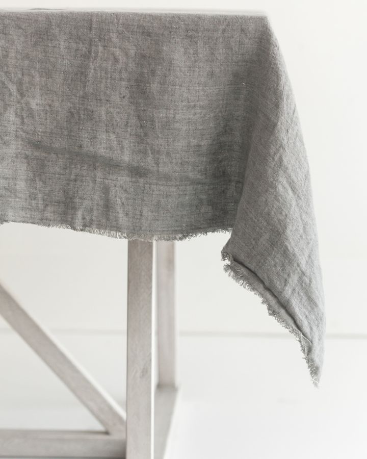 Stone Washed Linen Tablecloth in - Tablecloths photo