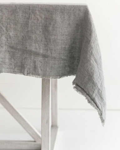 Stone Washed Linen Tablecloth in - Tablecloths photo