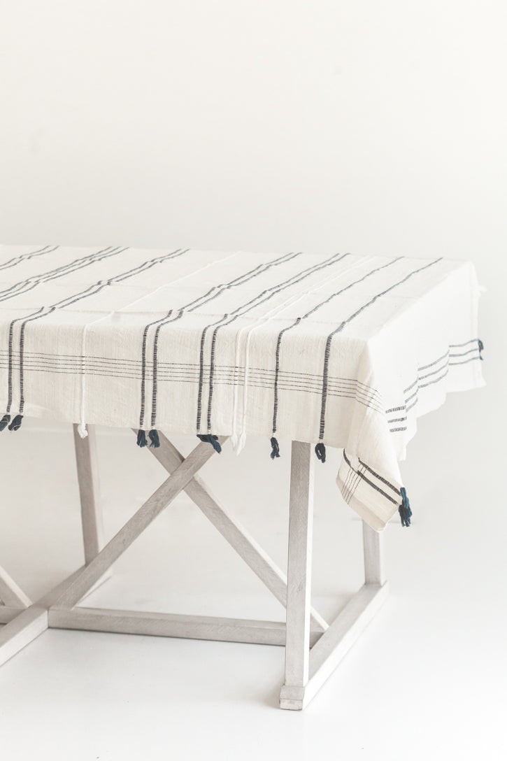 Ribbons Cotton Tablecloth in - Tablecloths photo