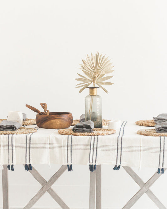 Ribbons Cotton Tablecloth in - Tablecloths photo