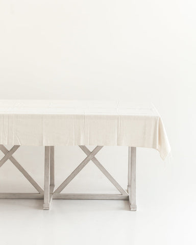 Riviera Cotton Tablecloth in Natural - Tablecloths photo