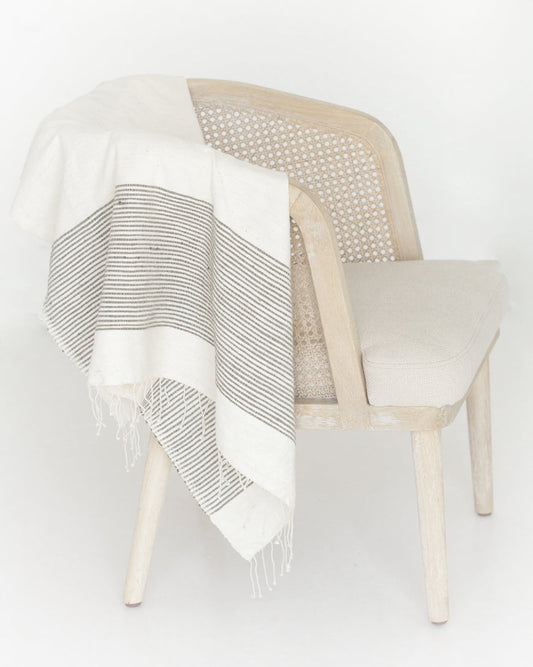 Riviera Cotton Throw Blanket in - Blankets photo