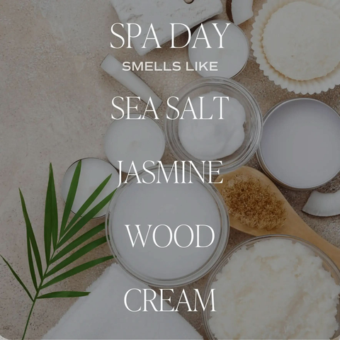 Spa Day Soy Candle - White Jar - 11 oz