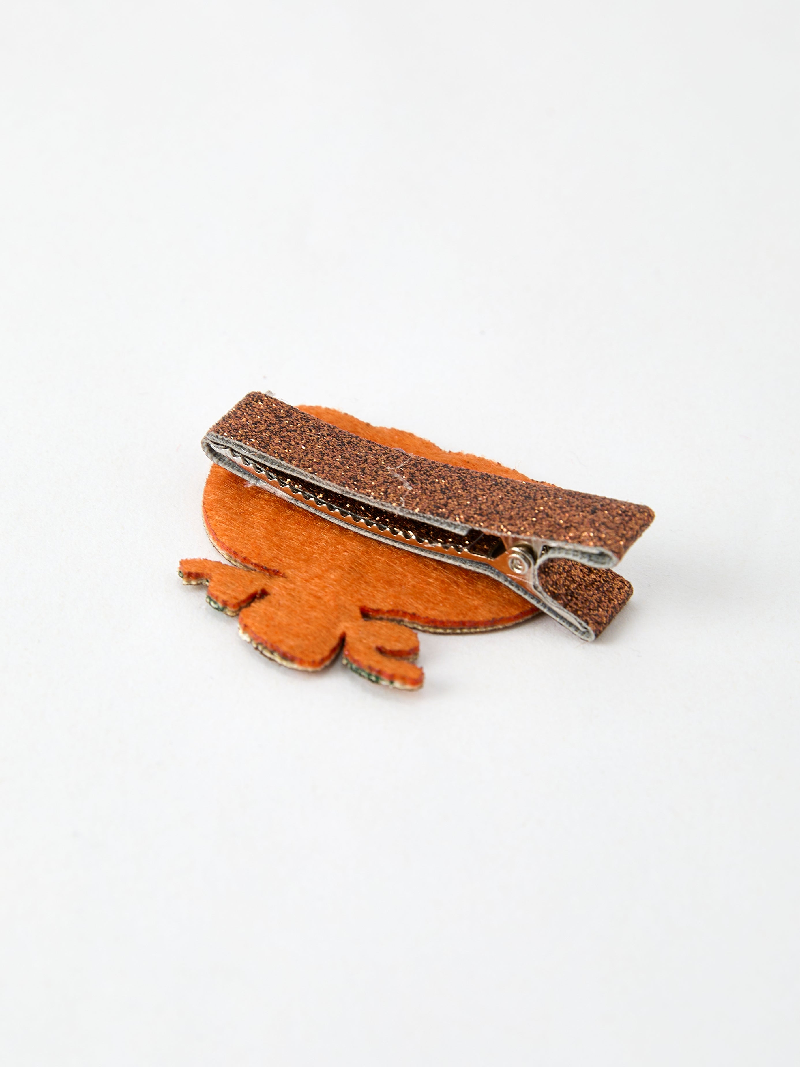 Halloween Pumpkin Girls Hair Clip