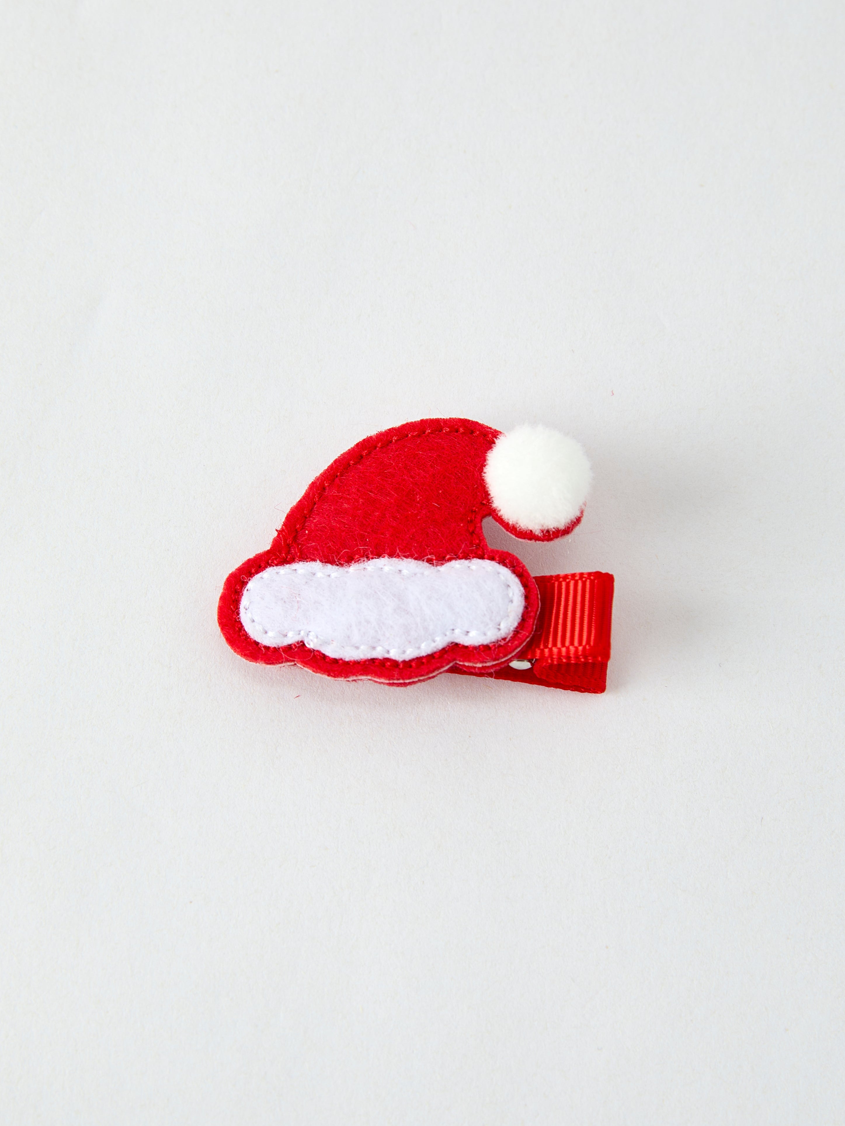 Winter Christmas Girls Hair Clips 1.8 Inch