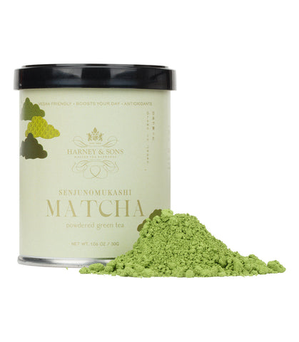Senjunomukashi Ceremonial Matcha (Thick Grade) in Loose 30 g. Tin - photo