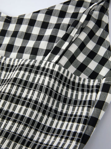 Mommy & Me Adult Plaid Smocked Dress