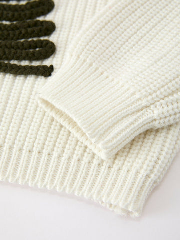 Winter Christmas Girls Pullover Sweater -