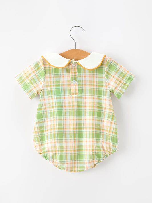 Thanksgiving Turkey Smocked Baby Boy JonJon -