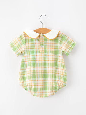 Thanksgiving Turkey Smocked Baby Boy JonJon