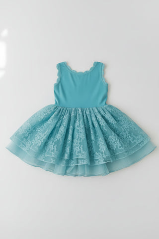 Daphne Short Dress and Shorts ~ Blue