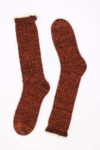 Autumn Vibes Ribbed Ruffle-Trim Socks - SwagglyLife Home & Fashion