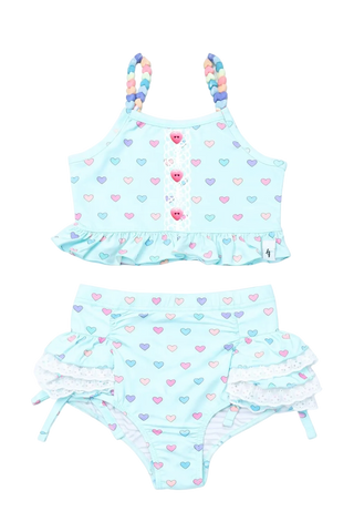 Beaded Candyland High Waisted Bikini