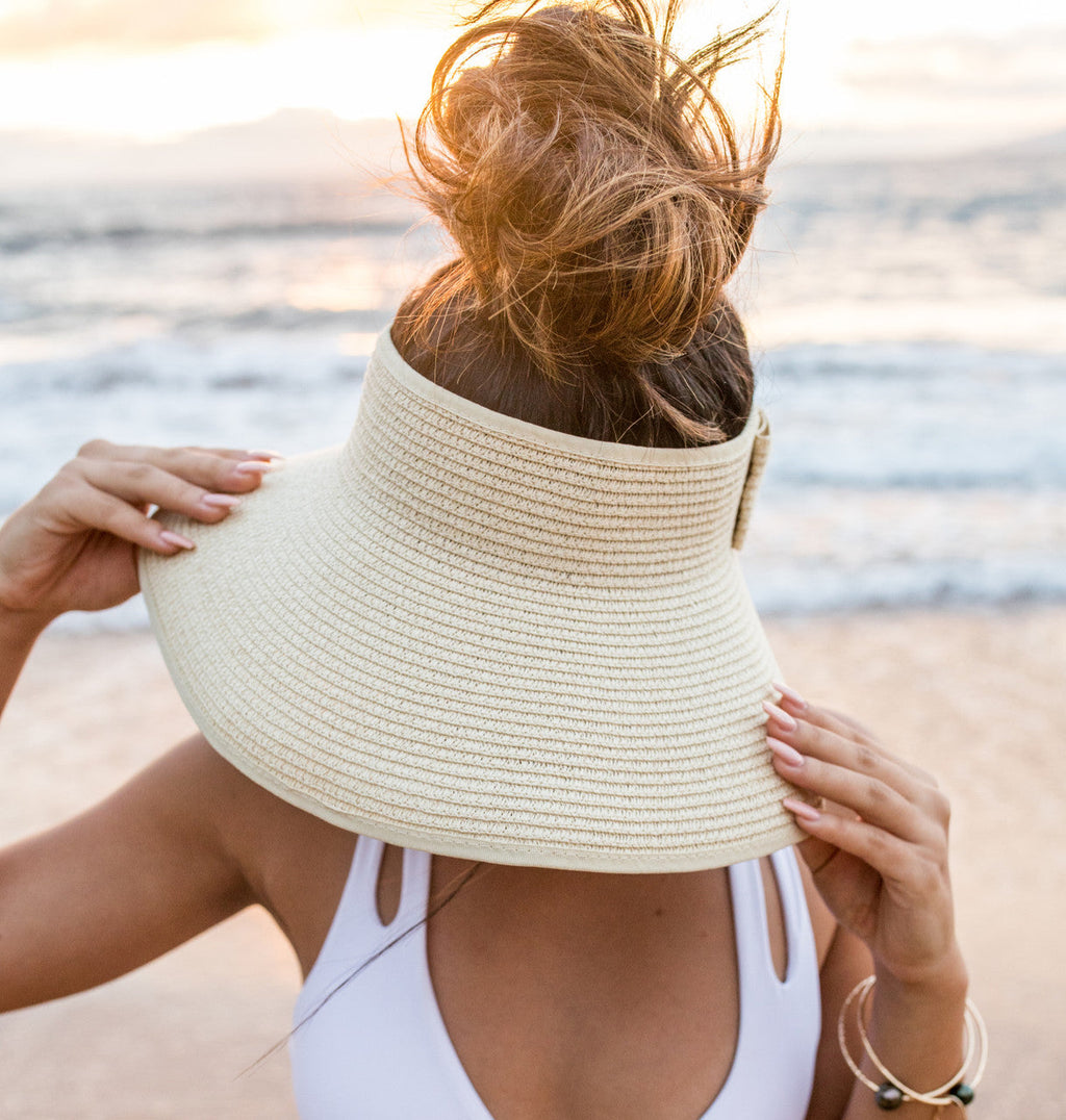 Foldable Wide Brim Bow Visor in - Sun Visor photo