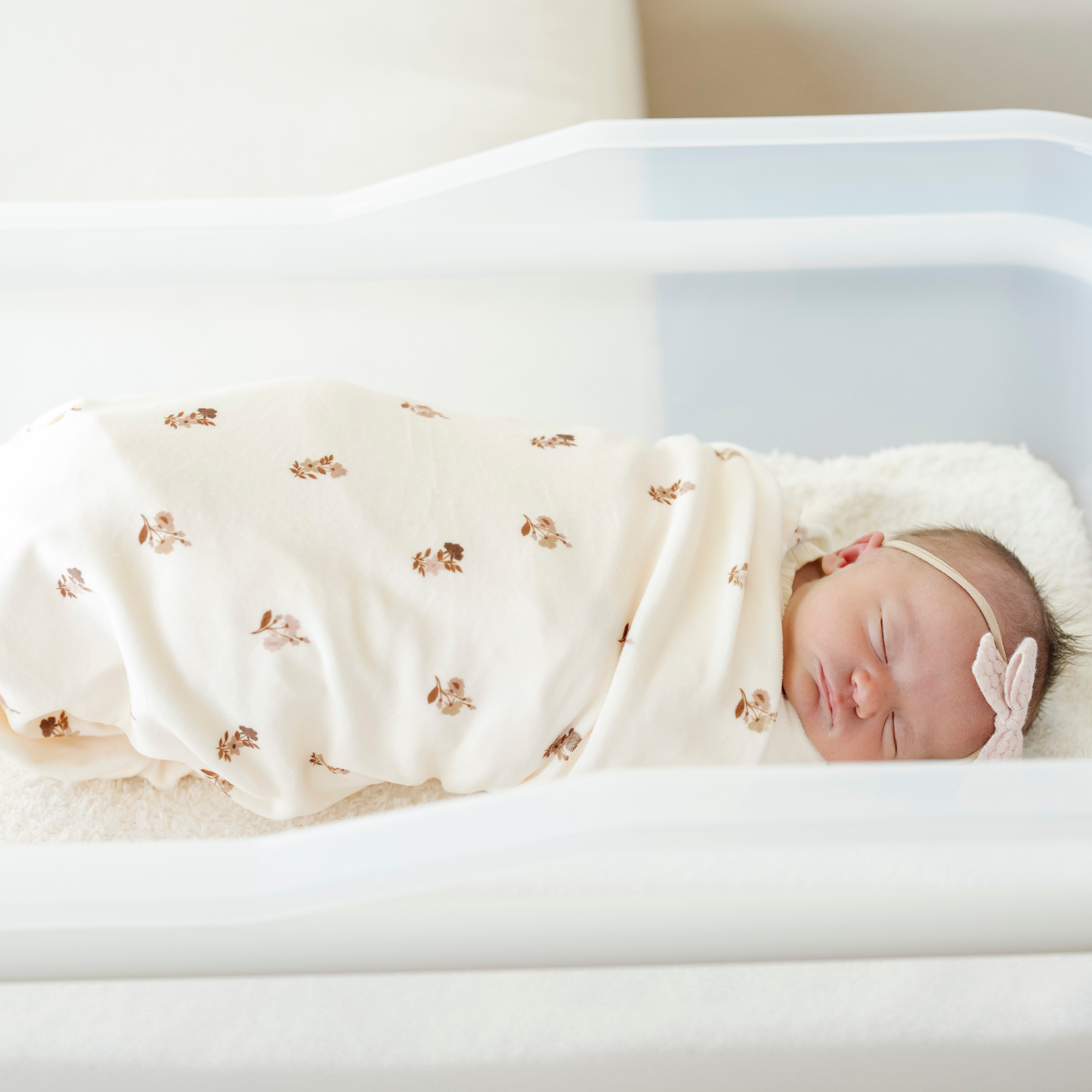 MINKY STRETCH LUXE SWADDLE/BLANKET in - photo
