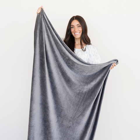 MINKY STRETCH XL THROW BLANKETS in - photo
